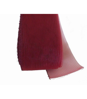 Crin Fino 6,5 Cms. Burdeos 1 Metro De Largo X 6,5 Cms. De Ancho - colores para