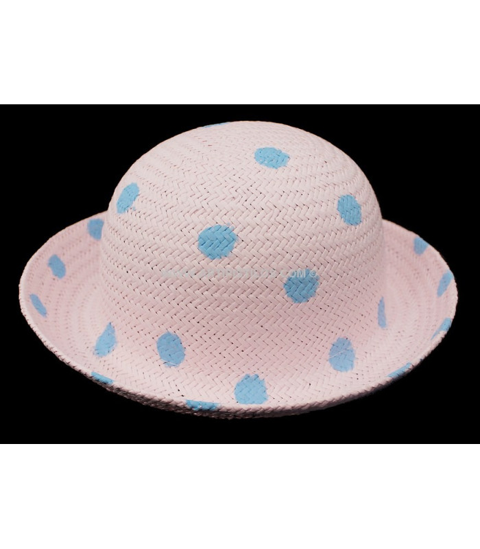 CHAPEUZINHO CRIANÇA "PINTINHAS". TAMANHO 50