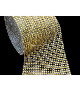 RHINESTONE PLASTIC STRIP