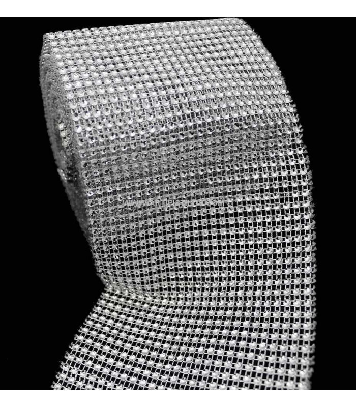 TIRA DE STRASS DE PLÁSTICO