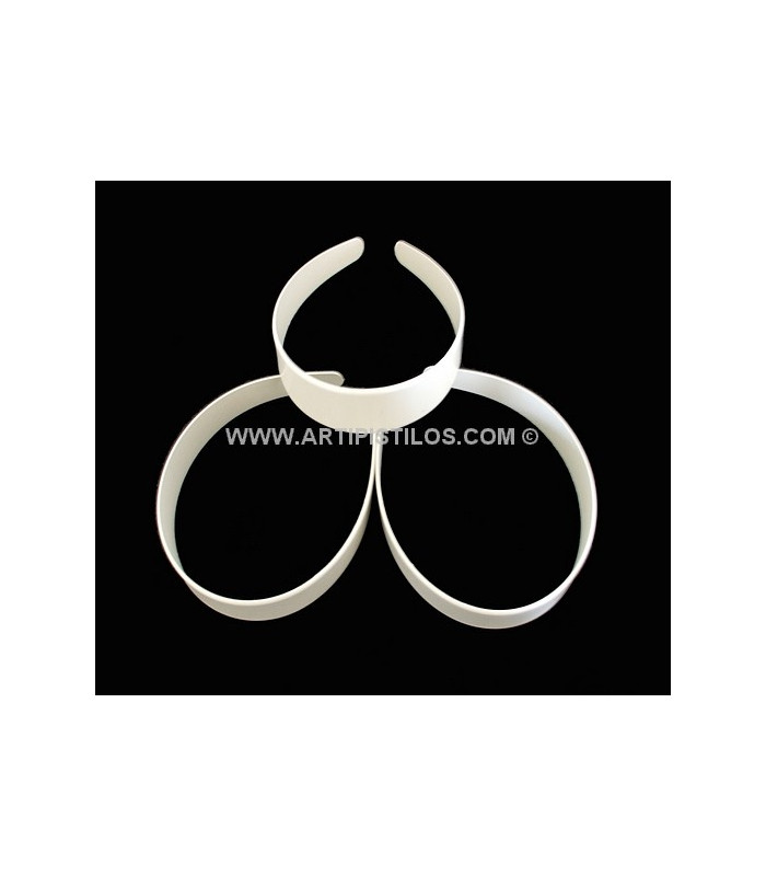 PLASTIC HEADBAND TO COVER 28 MM. Plastic Headbands Materials for