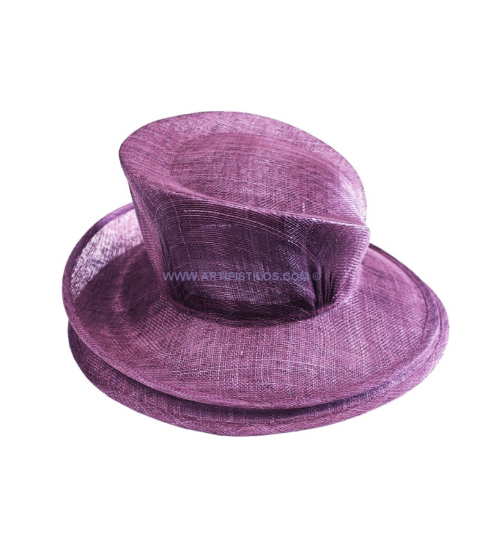 SOMBRERO DE SINAMAY "DOBLE ALA"