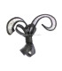 ORNAMENTO SINAMAY "FLOR DE LIS"