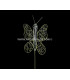 BORBOLETA METALICA DECORATIVA