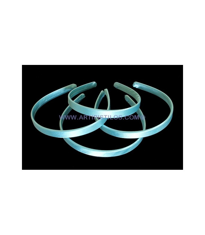 DIADEMA CETIM 12 MM.