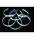 DIADEMA CETIM 12 MM.