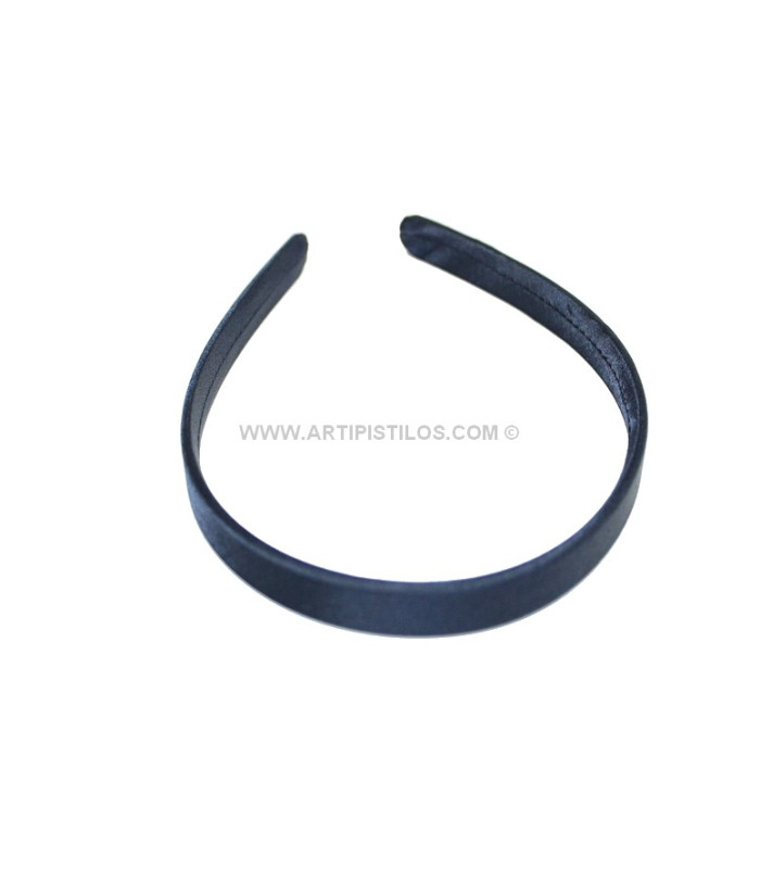 DIADEMA CETIM 12 MM.