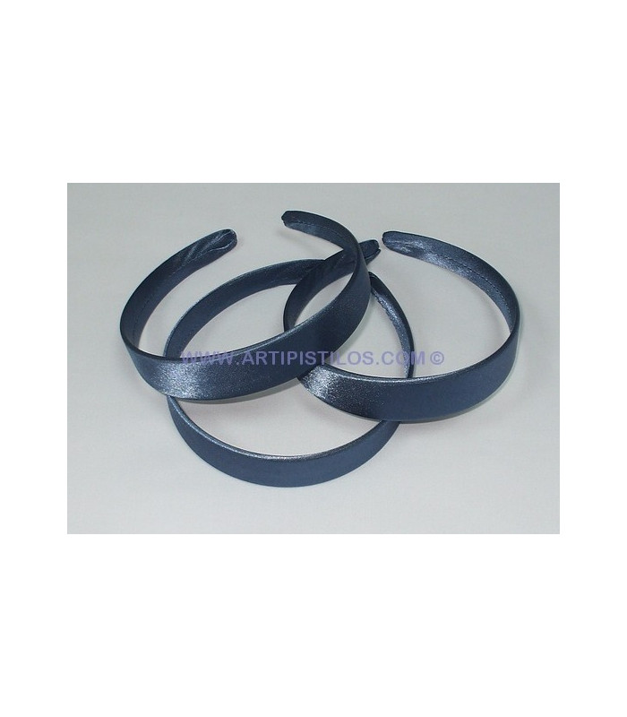 DIADEMA CETIM 12 MM.