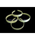 DIADEMA CETIM 12 MM.