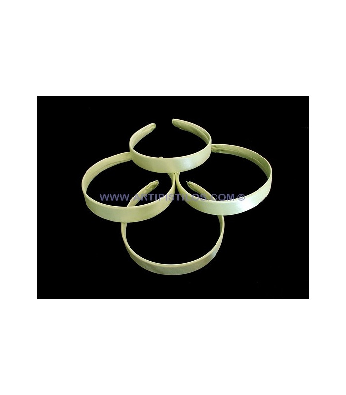 DIADEMA CETIM 12 MM.