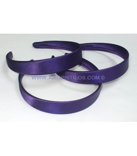 SATIN HEADBAND 25 MM.