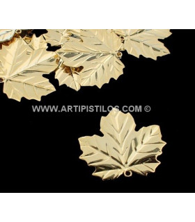 HOJA DE ARCE BRONCE