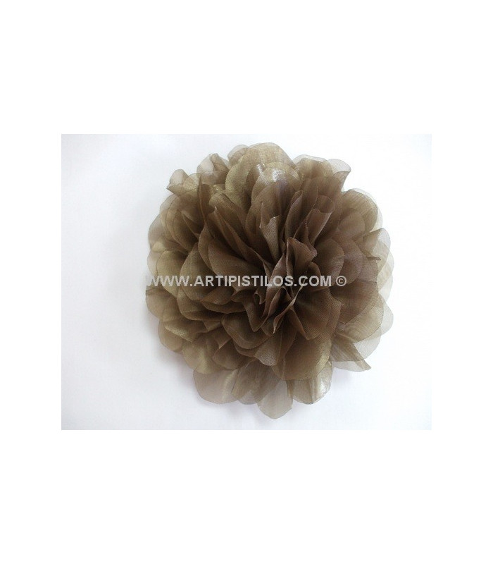 FABRIC FLOWER WITH BRIGHTNESS