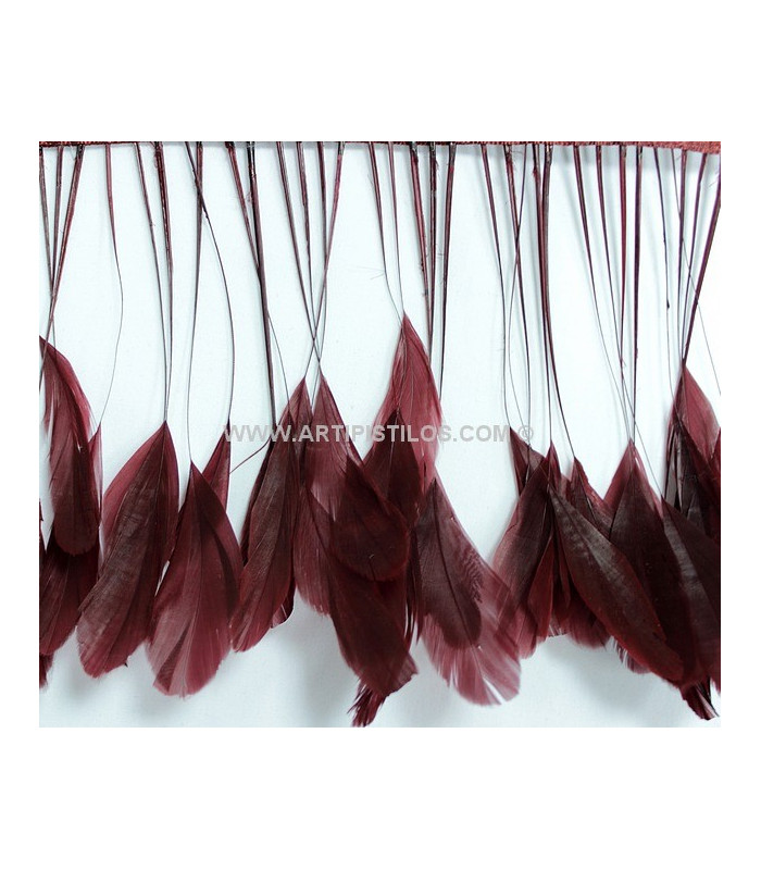 STRIPPED ROOSTER FEATHERS FIRST QUALITY  - 10 CMS.