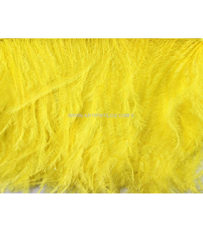 FRINGE OSTRICH FEATHERS 10 CMS.