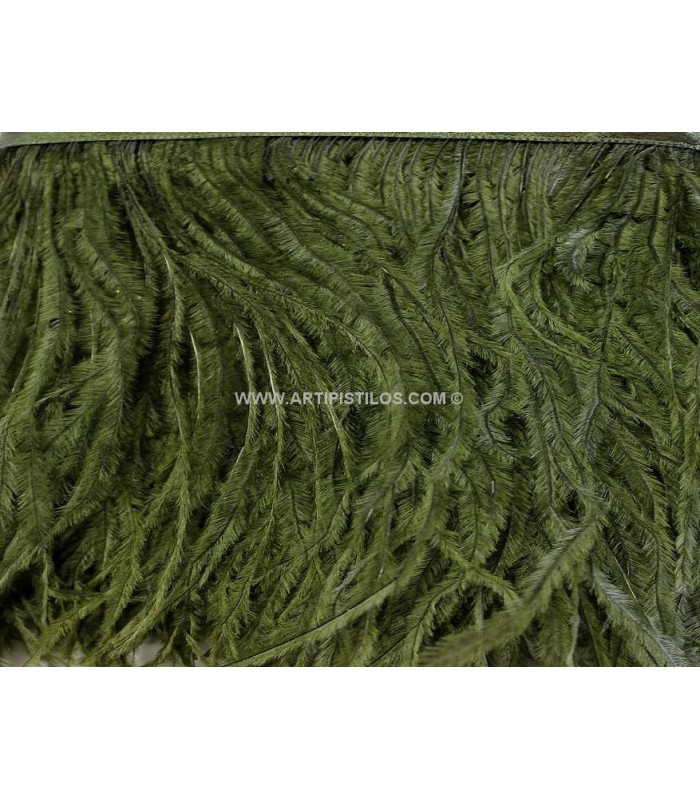 FRINGE OSTRICH FEATHERS 10 CMS.