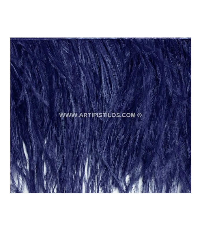 OSTRICH FEATHERS FRINGE - 2 PLY. FIRST QUALITY - 10 CMS.