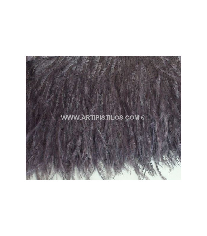 OSTRICH FEATHERS FRINGE - 2 PLY. FIRST QUALITY - 10 CMS.