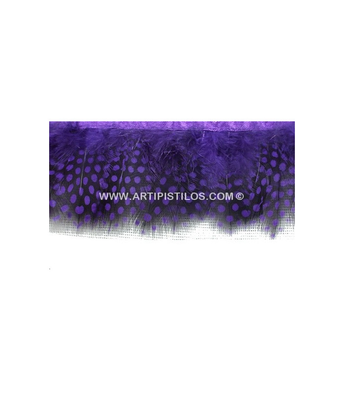 GUINEA FOWL FEATHERS 10 CMS.