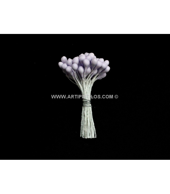 PACK 90 PISTILS MATT 5 MM. DIAMETER WIRE STEM