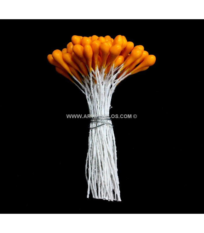 PACK 90 PISTILS MATT 5 MM. DIAMETER WIRE STEM