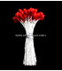 PACK 90 PISTILS MATT 5 MM. DIAMETER WIRE STEM