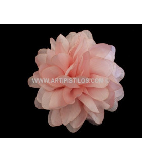 Fabric Flower "yvoir" Make-up 15 Cm Diam