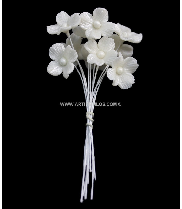 FLOR DE PORCELANA FRÍA 4 PÉTALOS