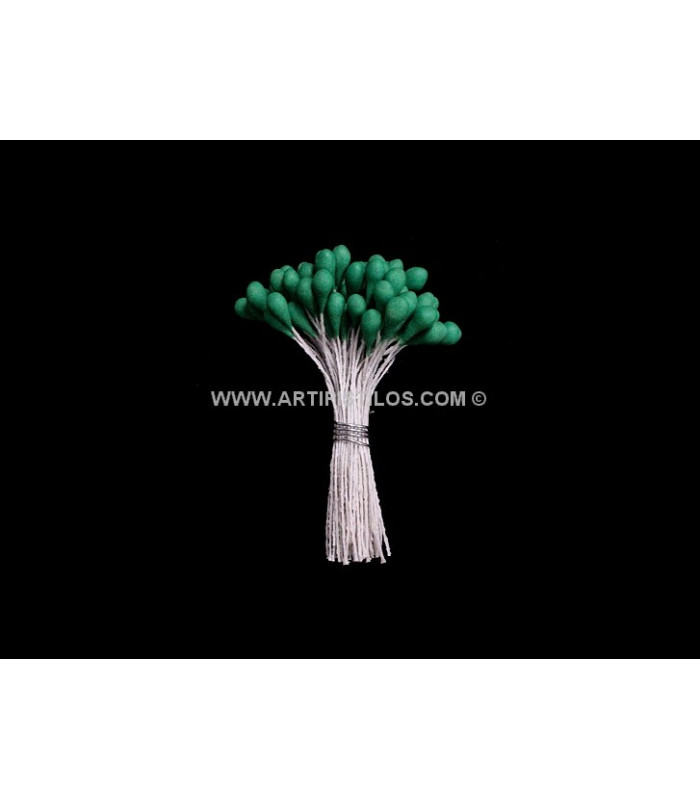 PACK 90 PISTILS MATT 5 MM. DIAMETER WIRE STEM