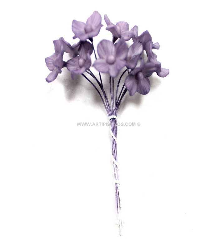 FLOR DE PORCELANA FRÍA 4 PÉTALOS
