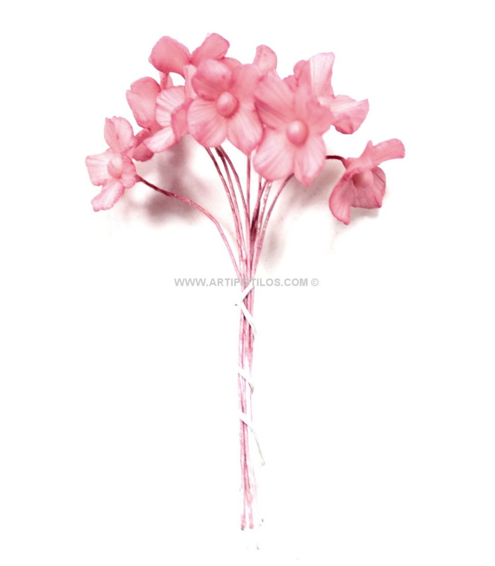 FLOR DE PORCELANA FRÍA 4 PÉTALOS