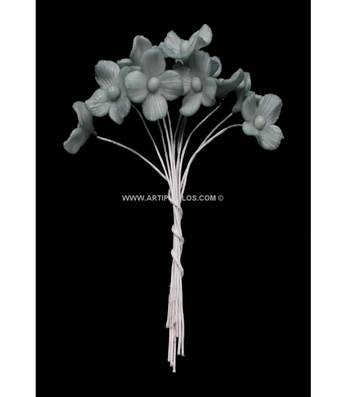 FLOR DE PORCELANA FRÍA 4 PÉTALOS