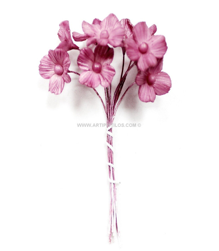 FLOR DE PORCELANA FRÍA 4 PÉTALOS