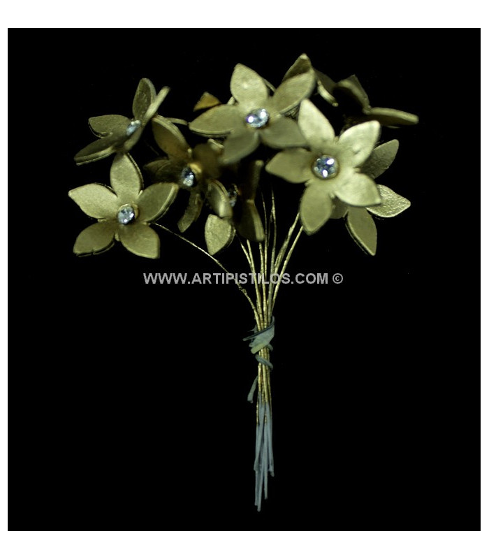 FLOR DE PORCELANA FRÍA "JAZMIN"