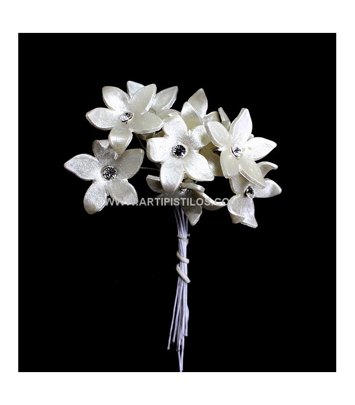 FLOR DE PORCELANA FRÍA "JAZMIN"