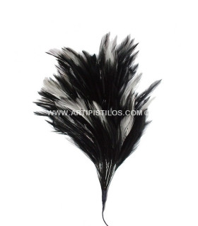 Pomo de plumas de gallo 12 x 19 cm