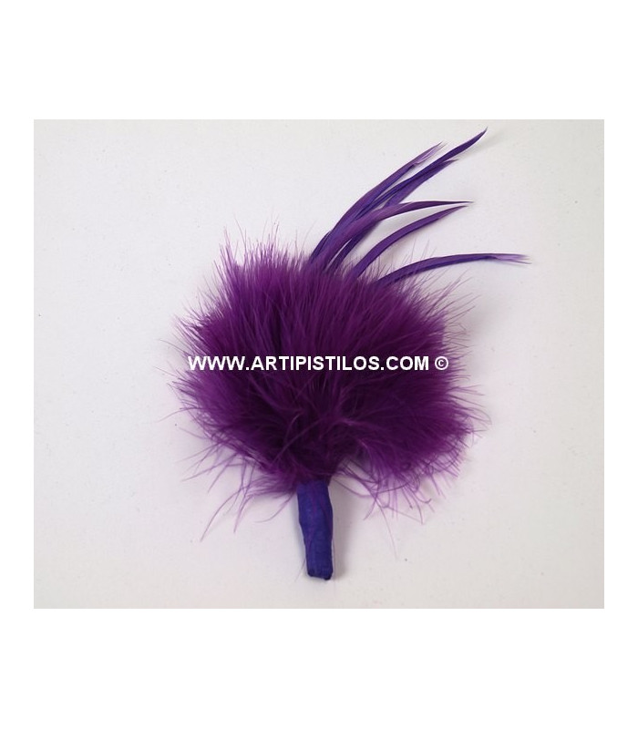 POMO DE PLUMAS DE MARABÚ/OCA