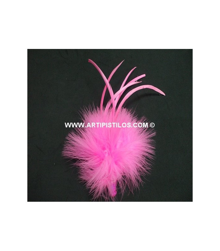 POMO DE PLUMAS DE MARABÚ/OCA