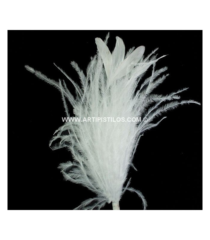 OSTRICH/ROOSTER FEATHERS POM