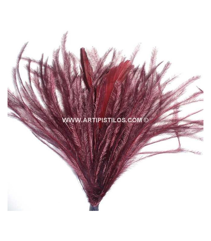 OSTRICH/ROOSTER FEATHERS POM