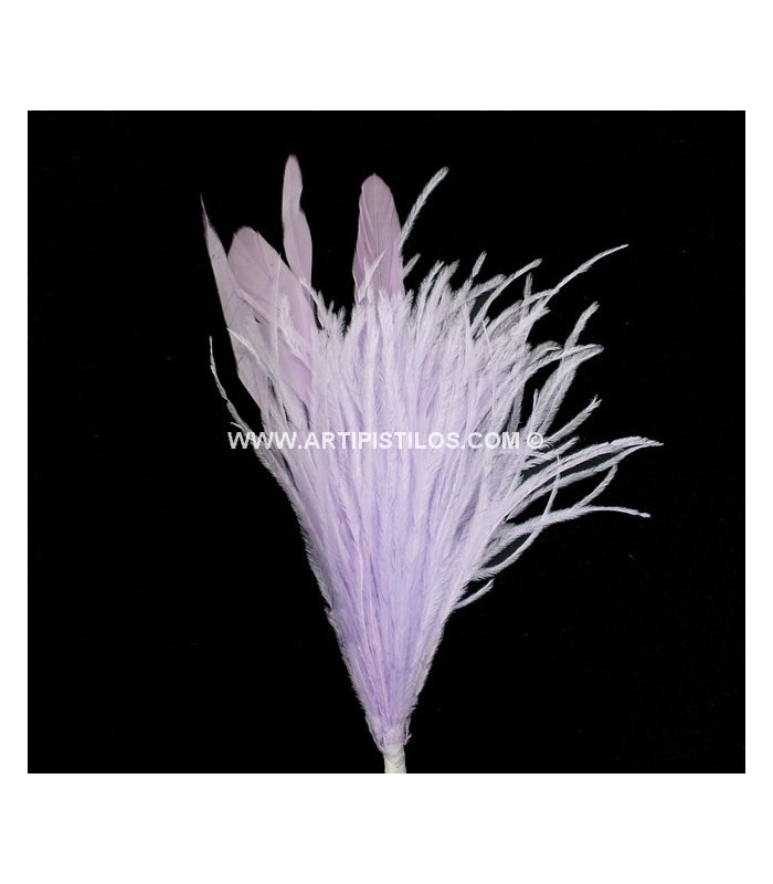 OSTRICH/ROOSTER FEATHERS POM