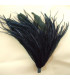 OSTRICH/ROOSTER FEATHERS POM