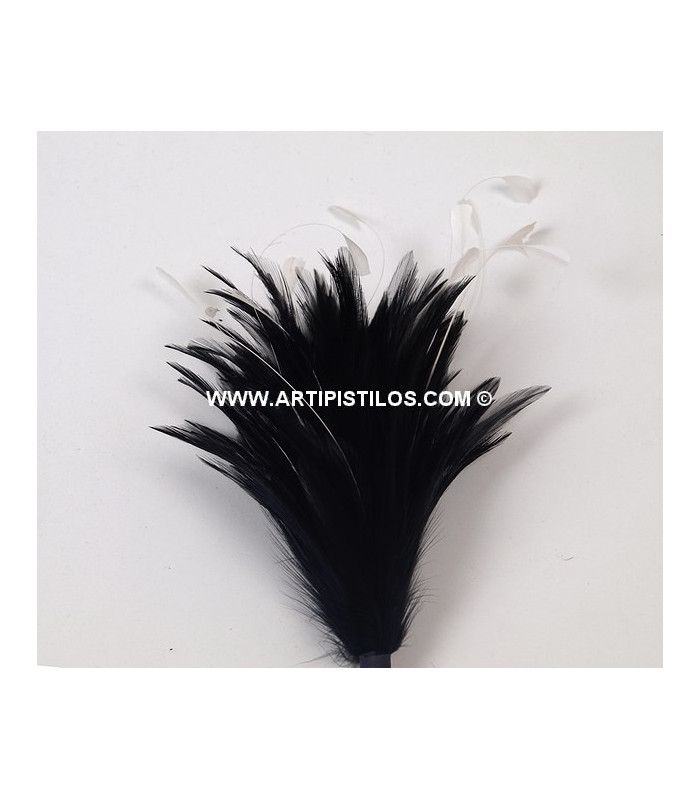 POMO DE PLUMAS DE GALLO
