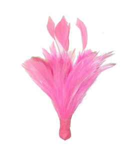 Montaje Plumas Ganso/antena Gallo Fucsia 13 X 15 Cms. - de colores