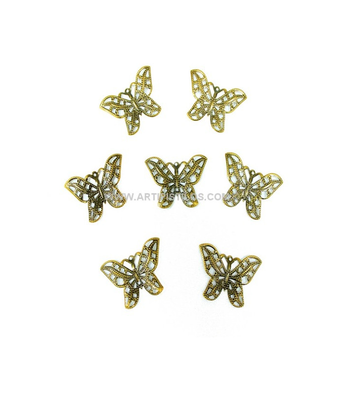FILIGRANA MARIPOSA LATON 31 X 22 MM.