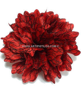 Flor de raso 12 cm