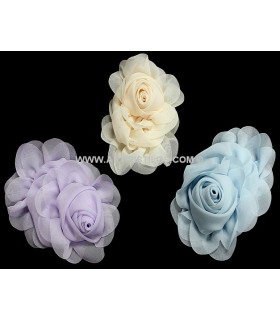 ORGANZA FLOWER MULTIPETALS