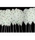 FLECO DE PLUMAS DE PATO CON MOTAS 25 CMS.