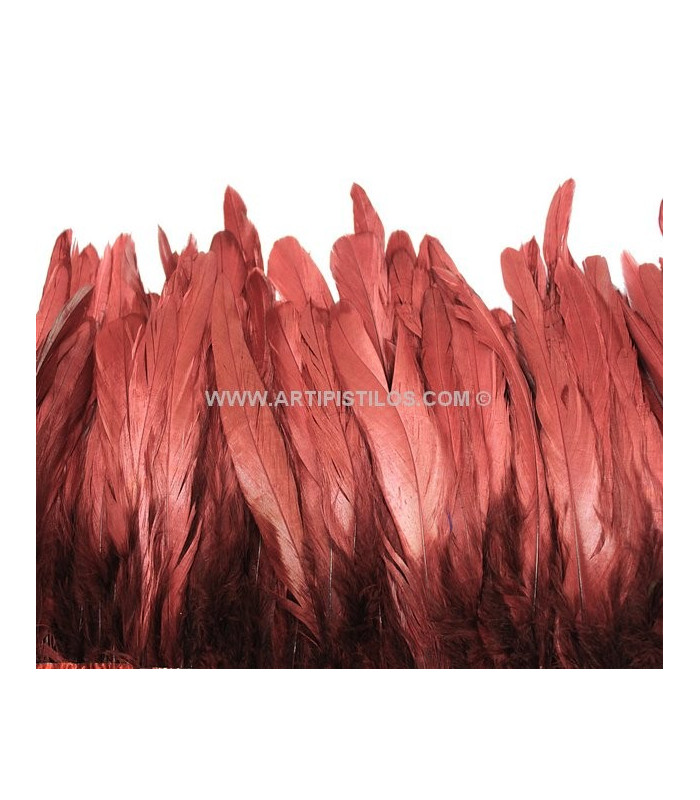 FLECO DE PLUMAS DE COLA DE GALLO