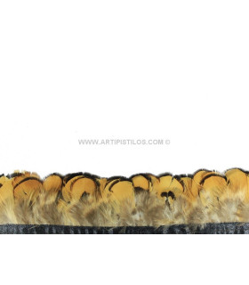 FLECO DE PLUMAS DE FAISAN 10 CMS.